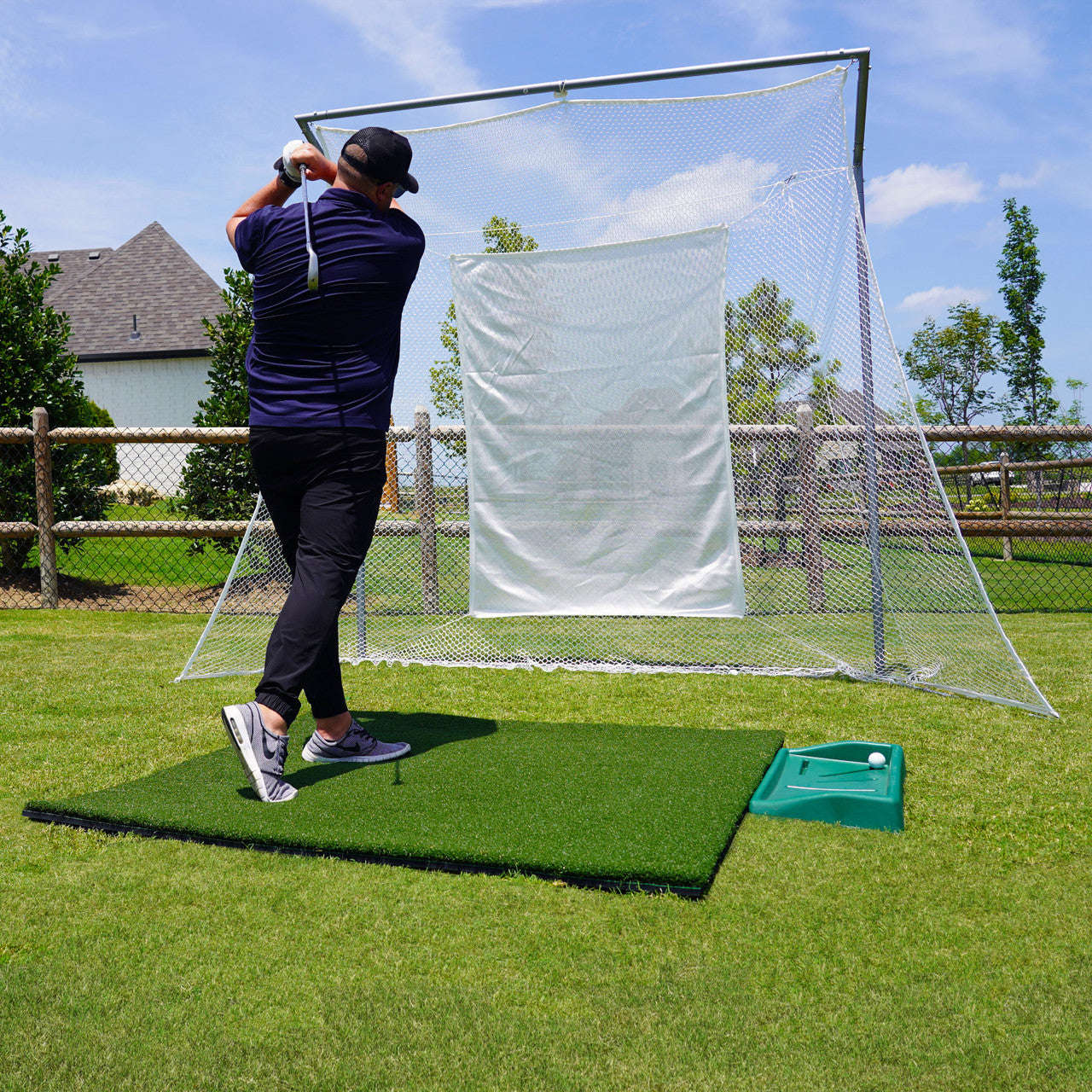 Swing Master Golf Net and Frame