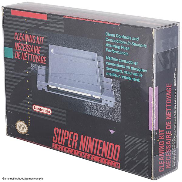Nintendo N64 SNES Super Nintendo (Game Box) PET Protectors - Pack of 25 