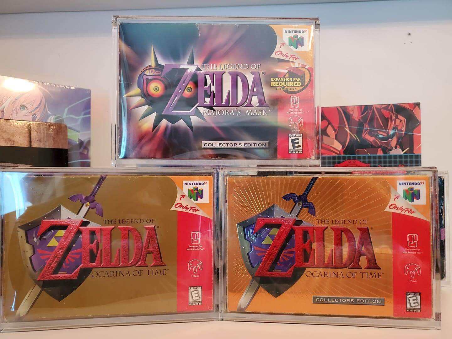 Acrylic Display Protector for SNES Games and N64 Game Box - Pack of 2 