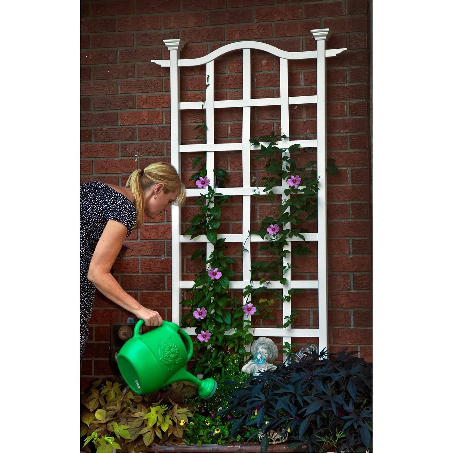 79-inch Outdoor Lattice Panel Garden Plant Trellis - Free Shipping