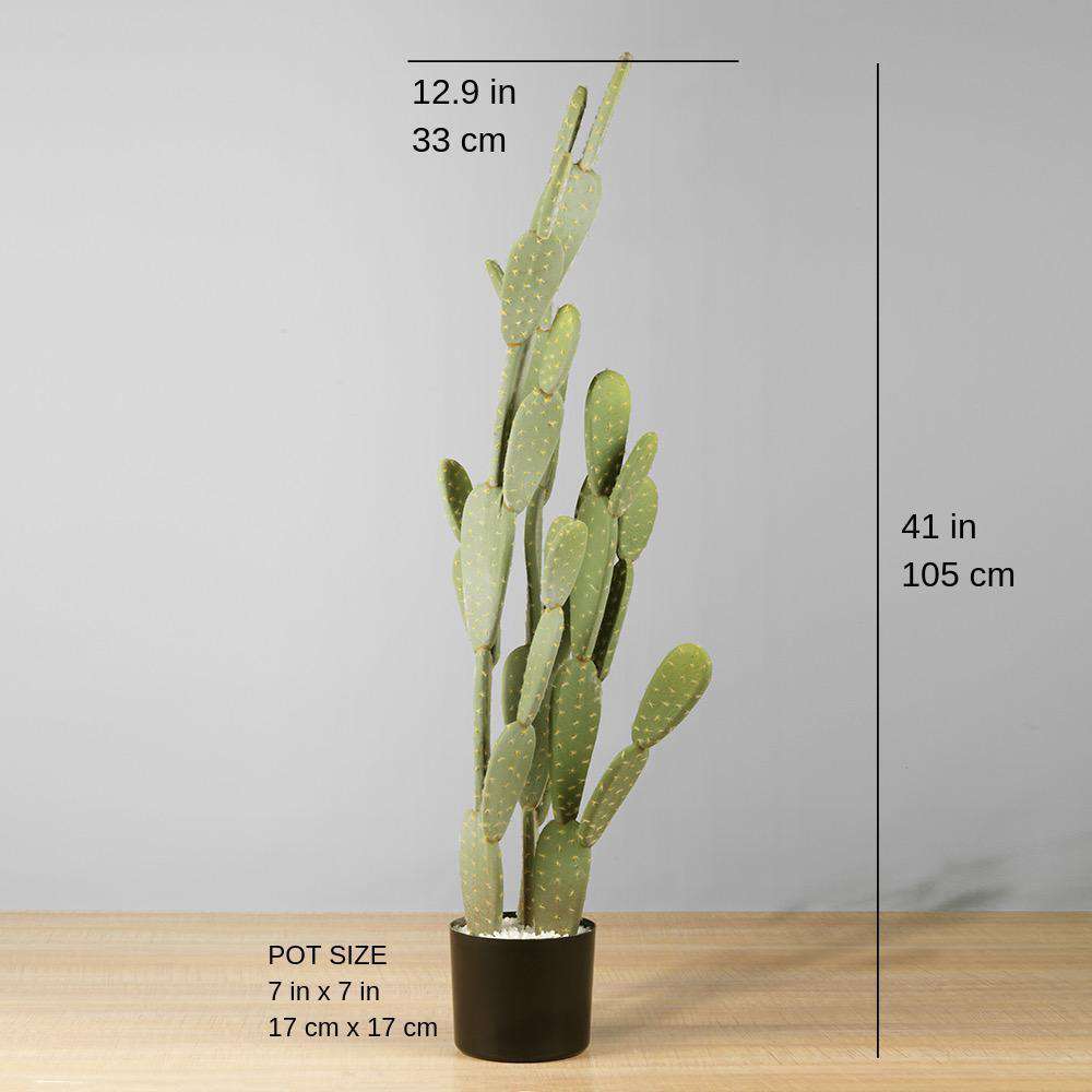 Solo Artificial Cactus Potted Plant 41'' 