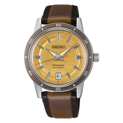 SEIKO Presage Style60s Golden Yellow | SRPL75J1 