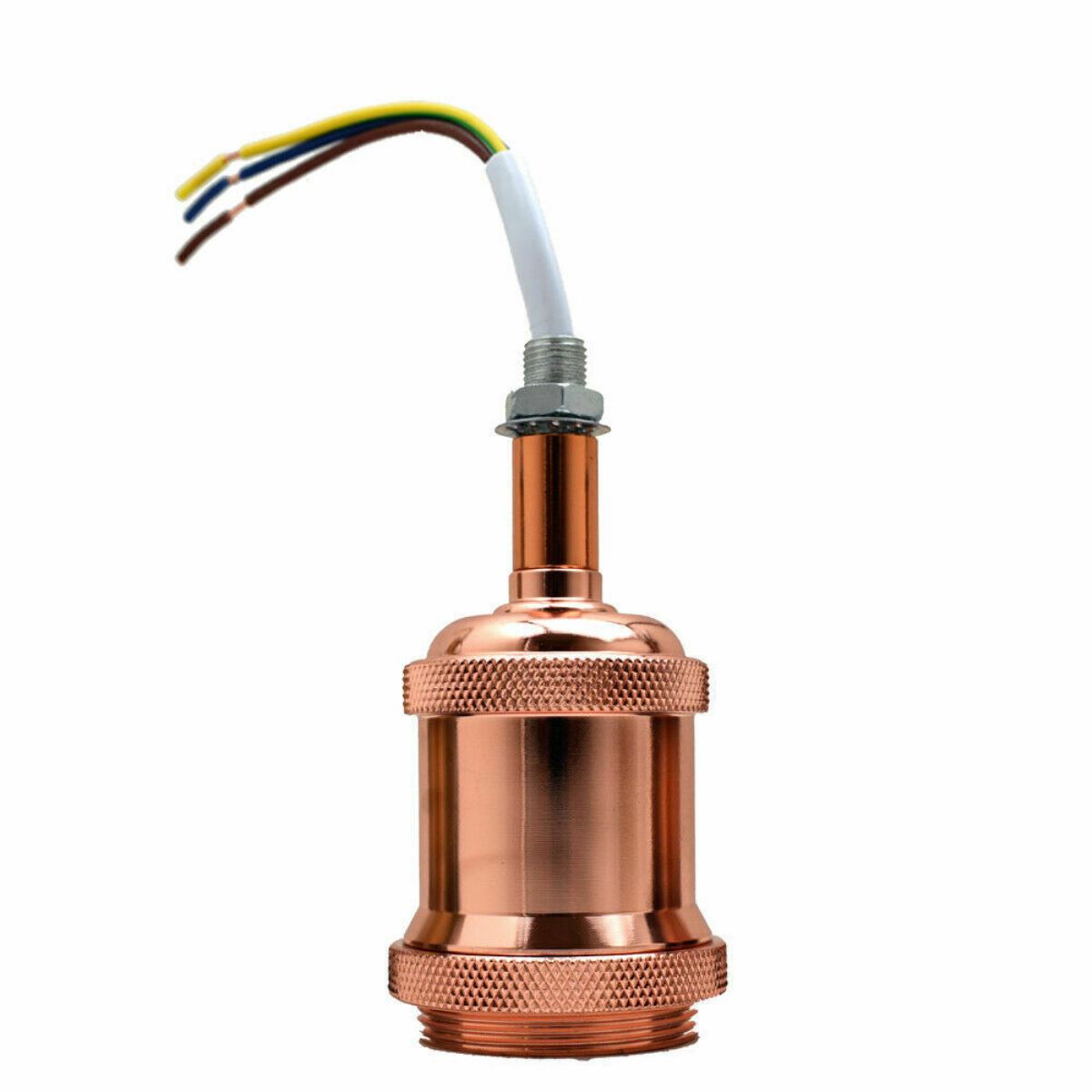 Rose Gold E26 Edison Bulb Holder Antique Light Bulb