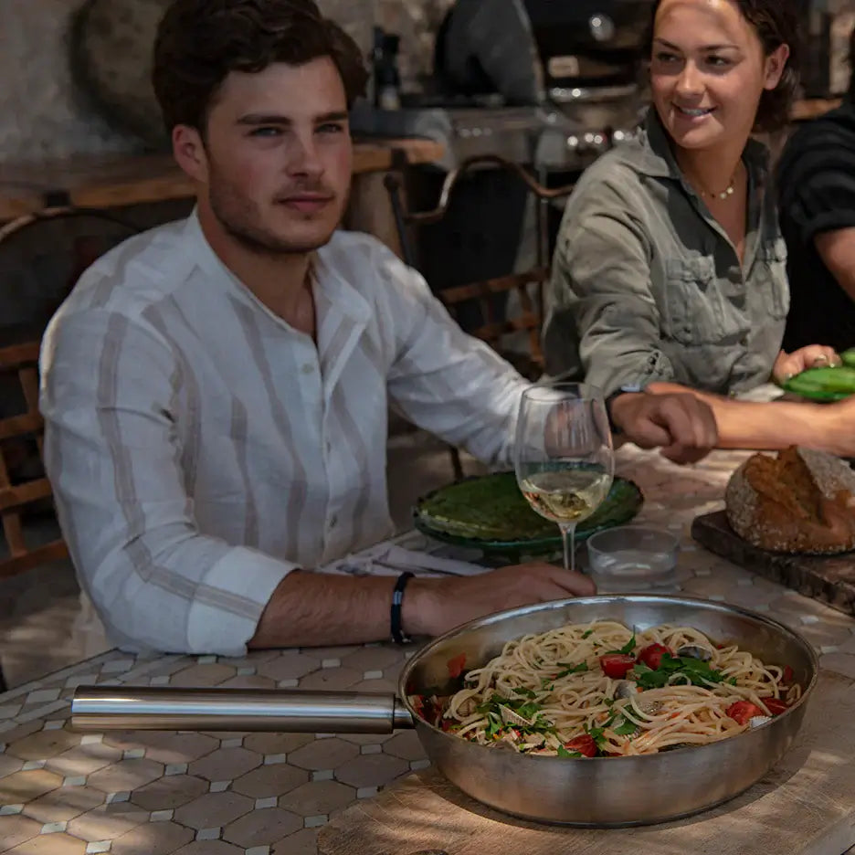 COMBEKK | Stainless Steel Fry Pan 28 cm 