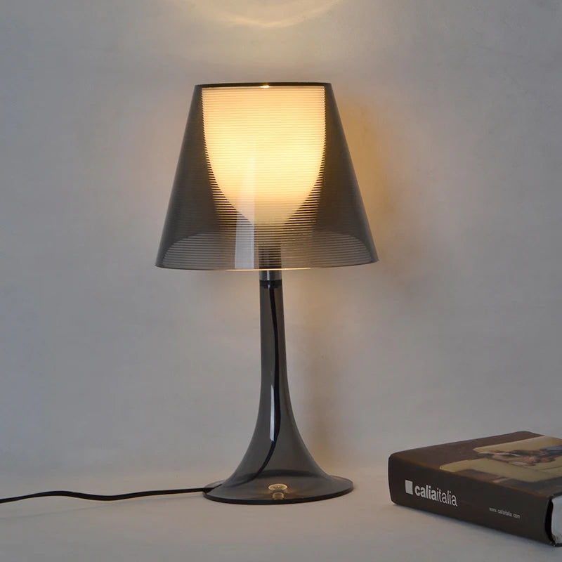 Modern Simple Acrylic Table Lamp - Elegant Desk and Bedside Light for Living Room, Bedroom, and Study