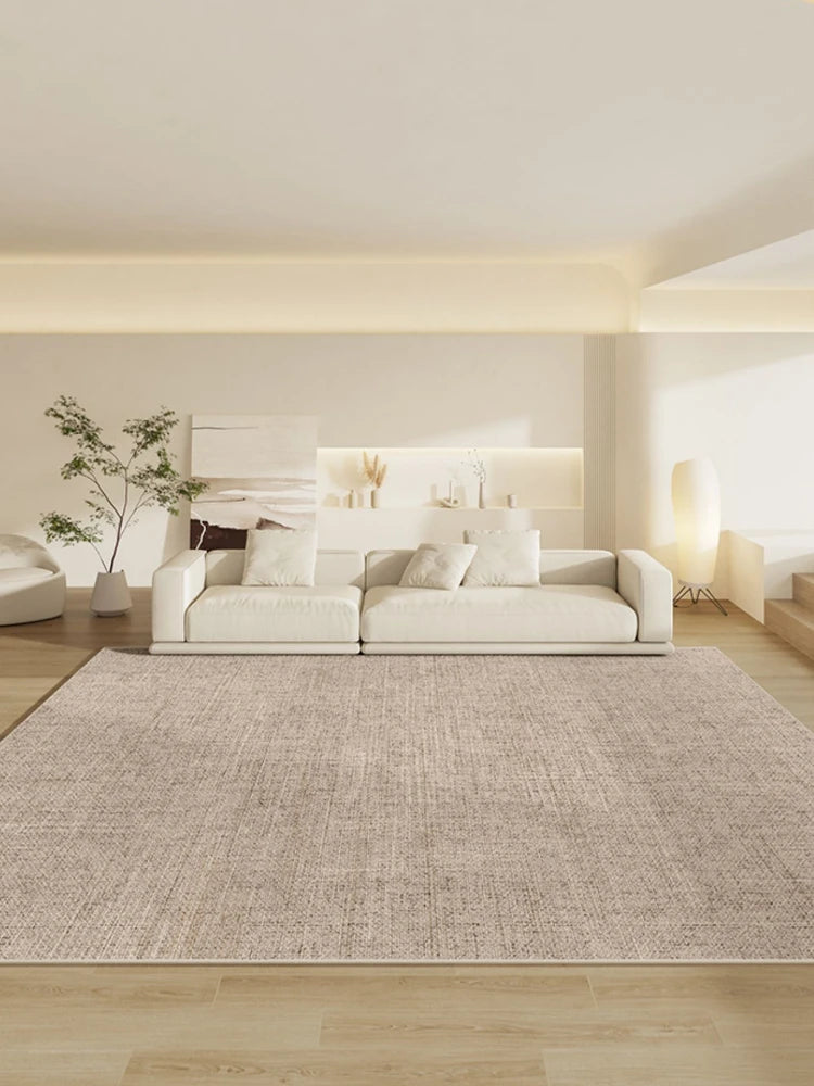 Living Room Cream Style Sofa Carpets Easy Care Bedroom Bedside Large Area Carpet Luxury Cloakroom Decoration Non-slip Rugs Ковер 