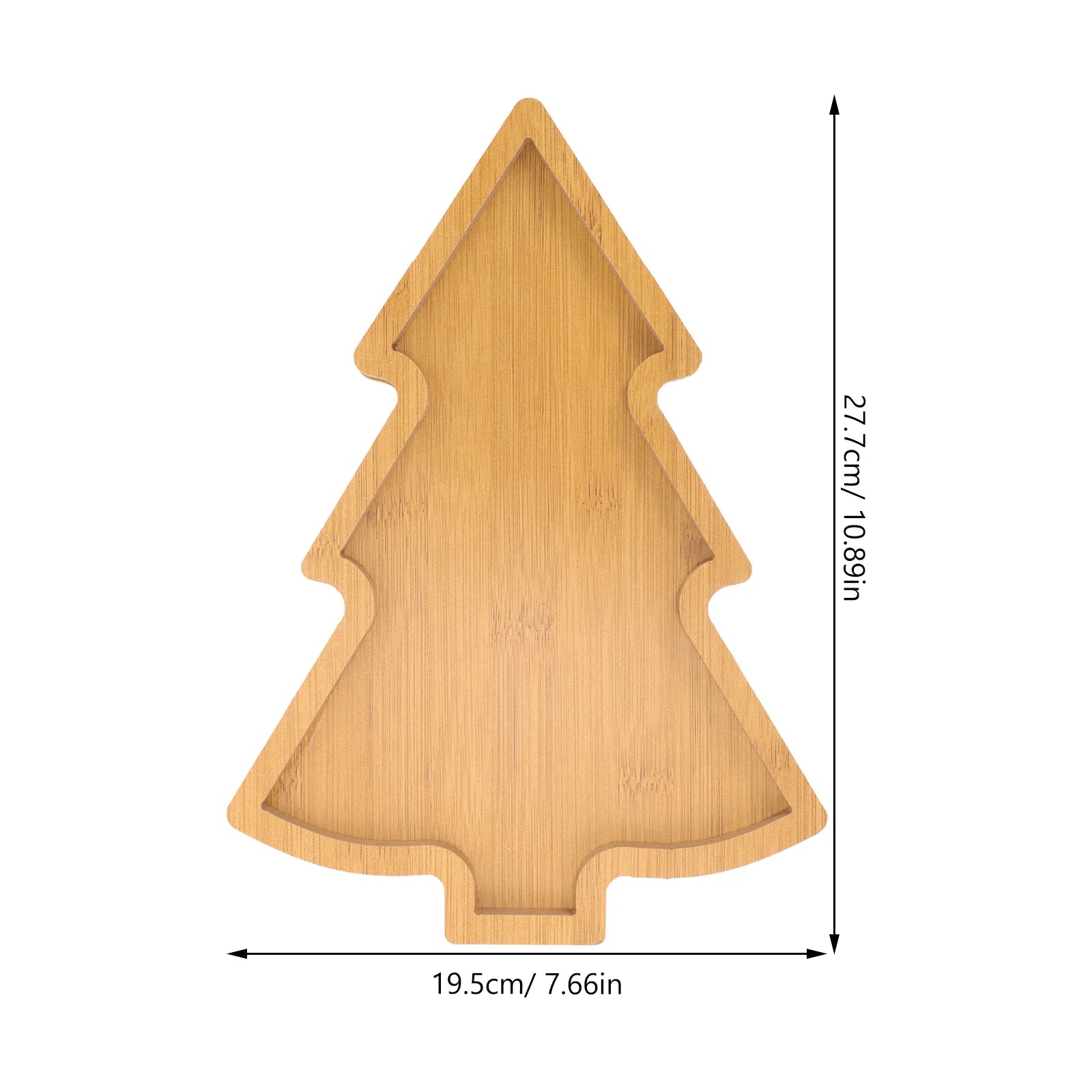 Christmas Serving Dish Beautiful Tray Tree Dessert Plates Light Bulb Wooden Food Man Japanese Candy 