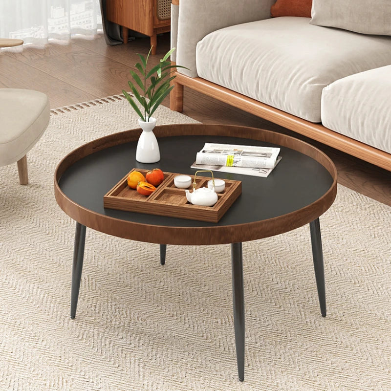 Modern Small Coffee Tables Bedside Round Hall Night Coffee Table Design Sofa Table Basse Pour Salon Mesa Home Furniture HD50CJ 