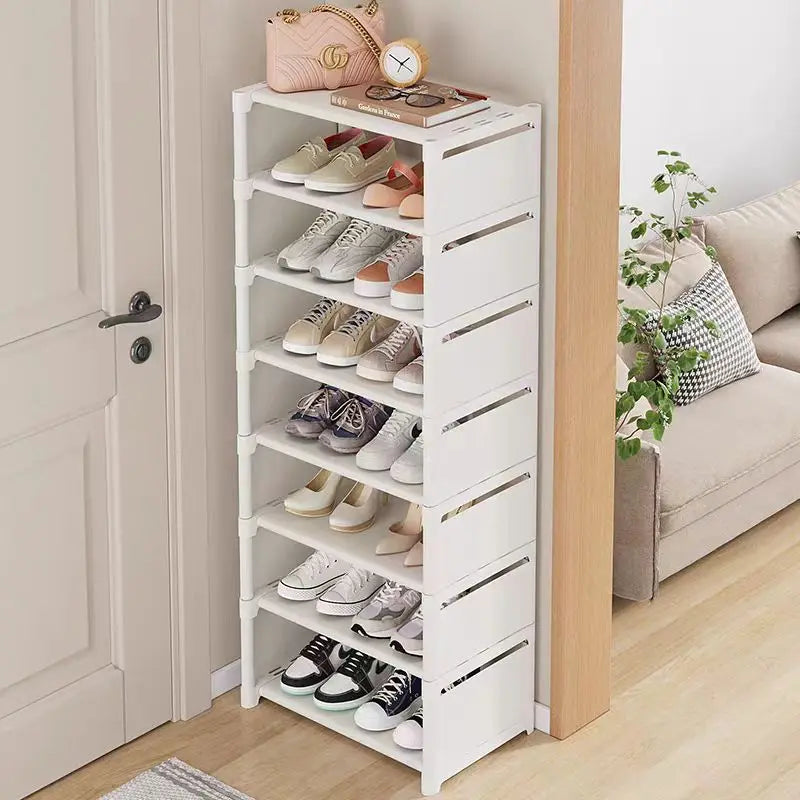 Multiple Layers Shoe Shoe Rack Organizer Space Saving Rack For Wall Corner Stackable Shelf Adjustable Saving Cabinet Shoes Shelf