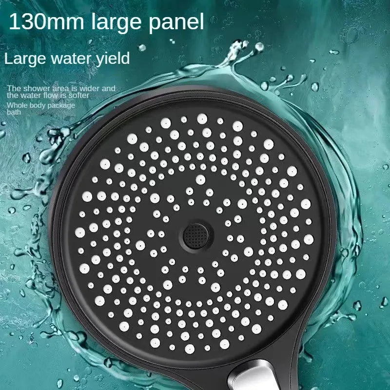 Pressurised Shower Head 3 Mode Adjustable Shower Head High Pressure Flower Sun Shower Set Rain Shower Mixer Bathroom Accessories