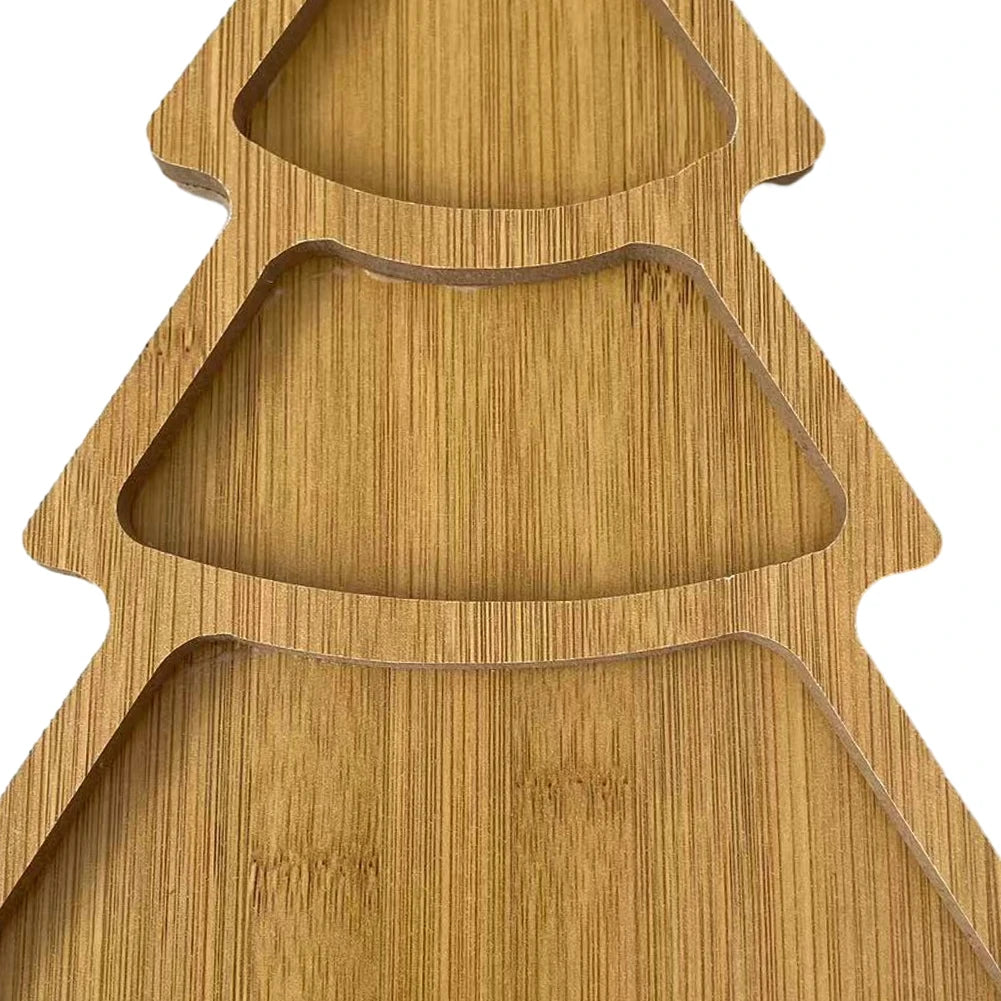 Christmas Tree Board Charcuterie Restaurant Dessert Board Christmas Tree Tray Plate for Food Appetizers Desserts Snacks Sushi 
