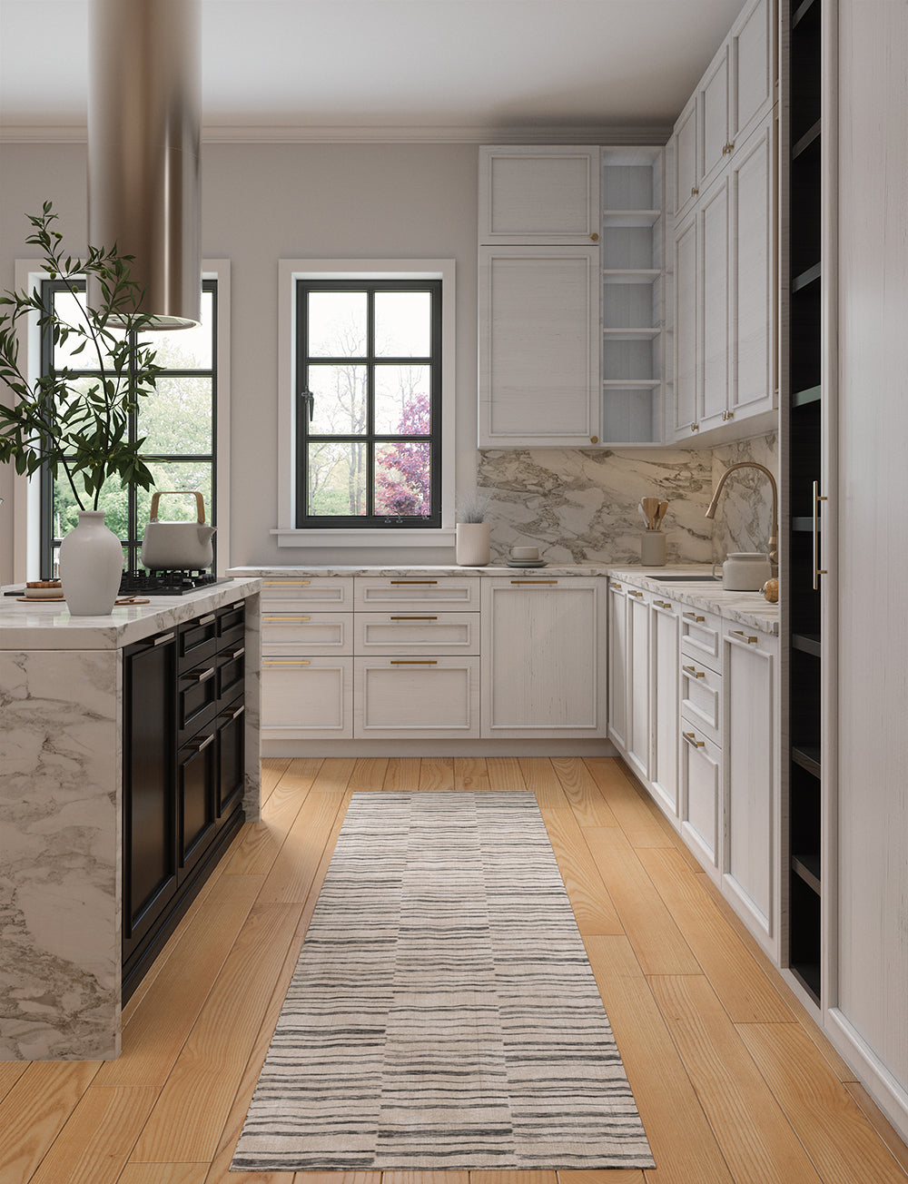 Sahara Ivory Grey Rug 