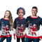 Family Bundle Santa and Reindeer Sweater Cozy Christmas Knit Festive Holiday Jumper Warm Winter Wear