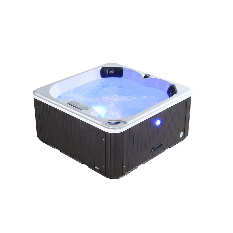 Saskatoon 4-Person 12-Jet Portable Hot Tub