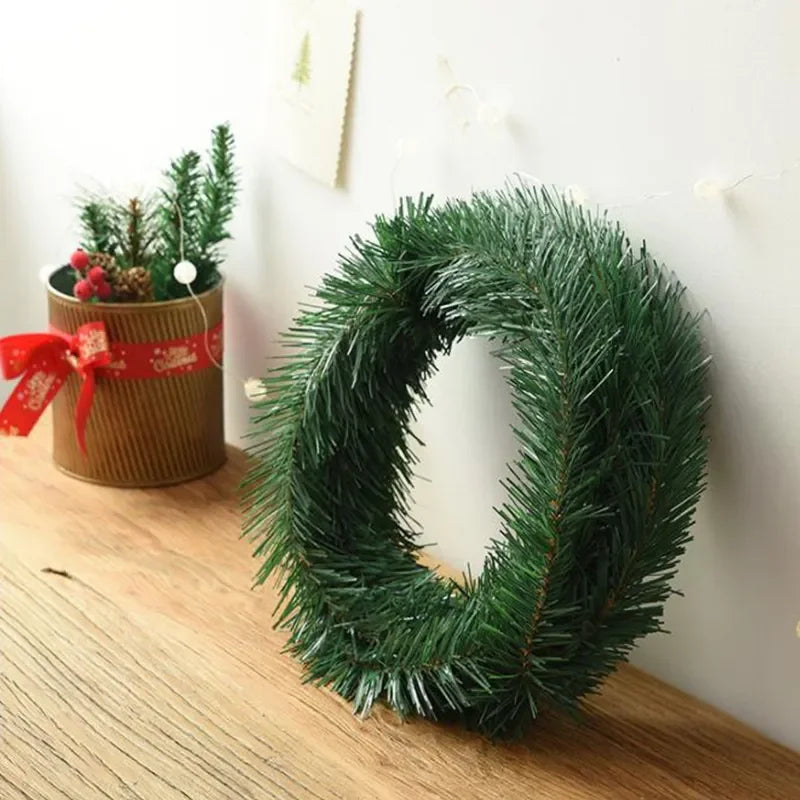 Christmas Rattan Garland Artificial Pine Needle PVC Garland  Wedding Party Decoration Supplies Christmas Decoration Supplies