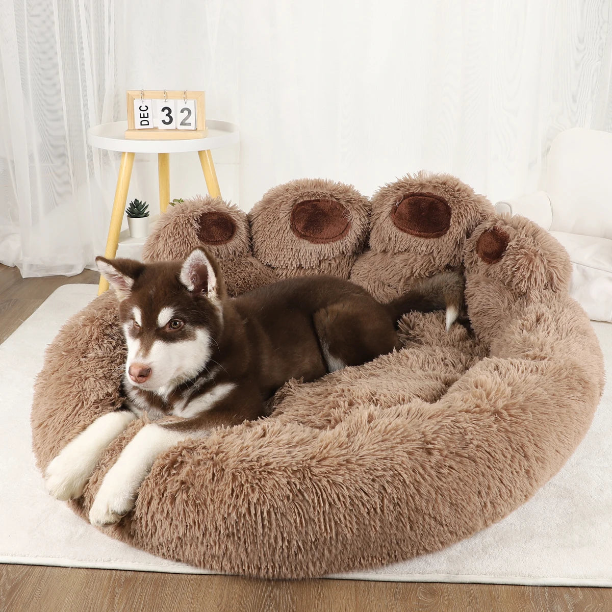 Pet Dog Sofa Beds for Small Dogs Warm Accessories Large Dog Bed Mat Pets Kennel Washable Plush Medium Basket Puppy Cats Supplies 