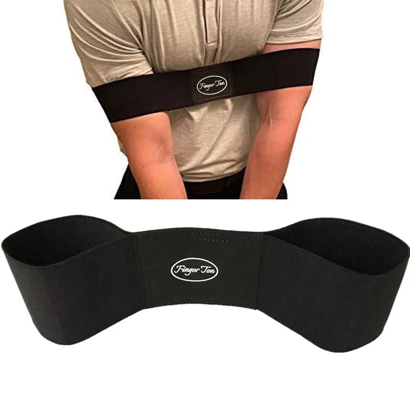 Hot Sale Professional Elastic Golf Swing Trainer - Arm Band Belt Gesture Alignment Training Aid