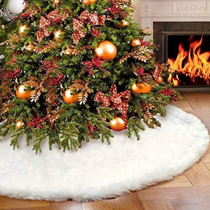 Christmas Tree Skirt Mini Christmas Tree Skirt Restaurant Desktop Christmas Tree Base Decoration Christmas Decoration Supplies 