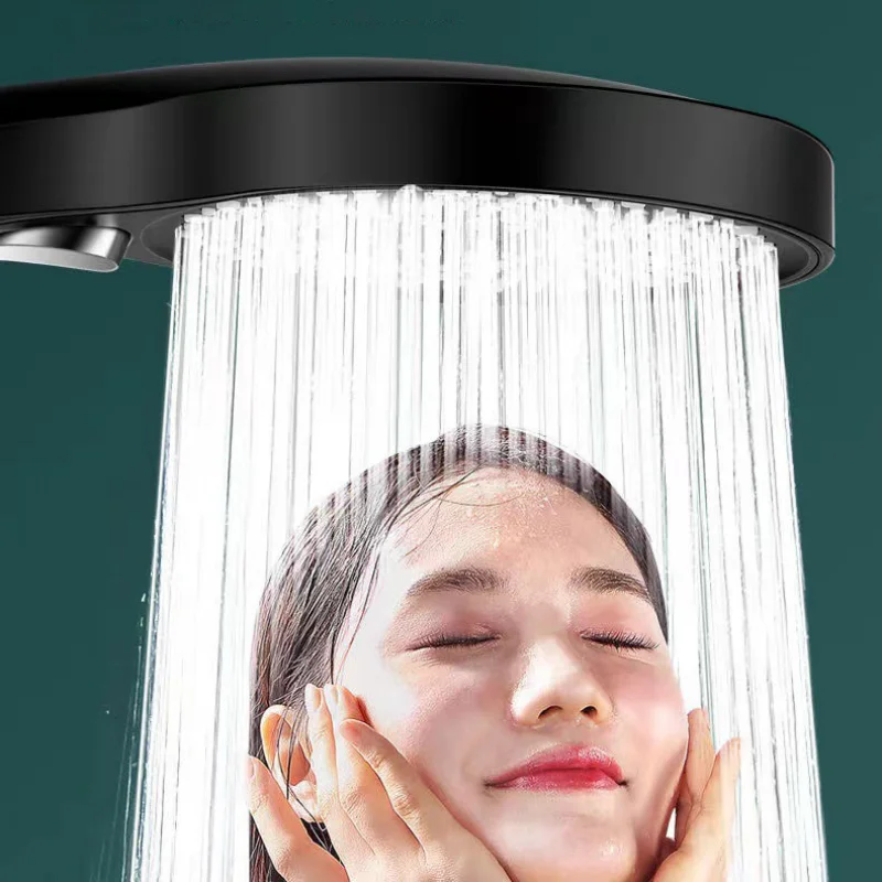 Pressurised Shower Head 3 Mode Adjustable Shower Head High Pressure Flower Sun Shower Set Rain Shower Mixer Bathroom Accessories