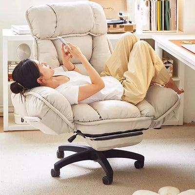 Footrest Wheels Office Chair Kids Velvet Reading Cheap Backrest Student Relaxing Office Chair Throne Muebles Home Furniture 