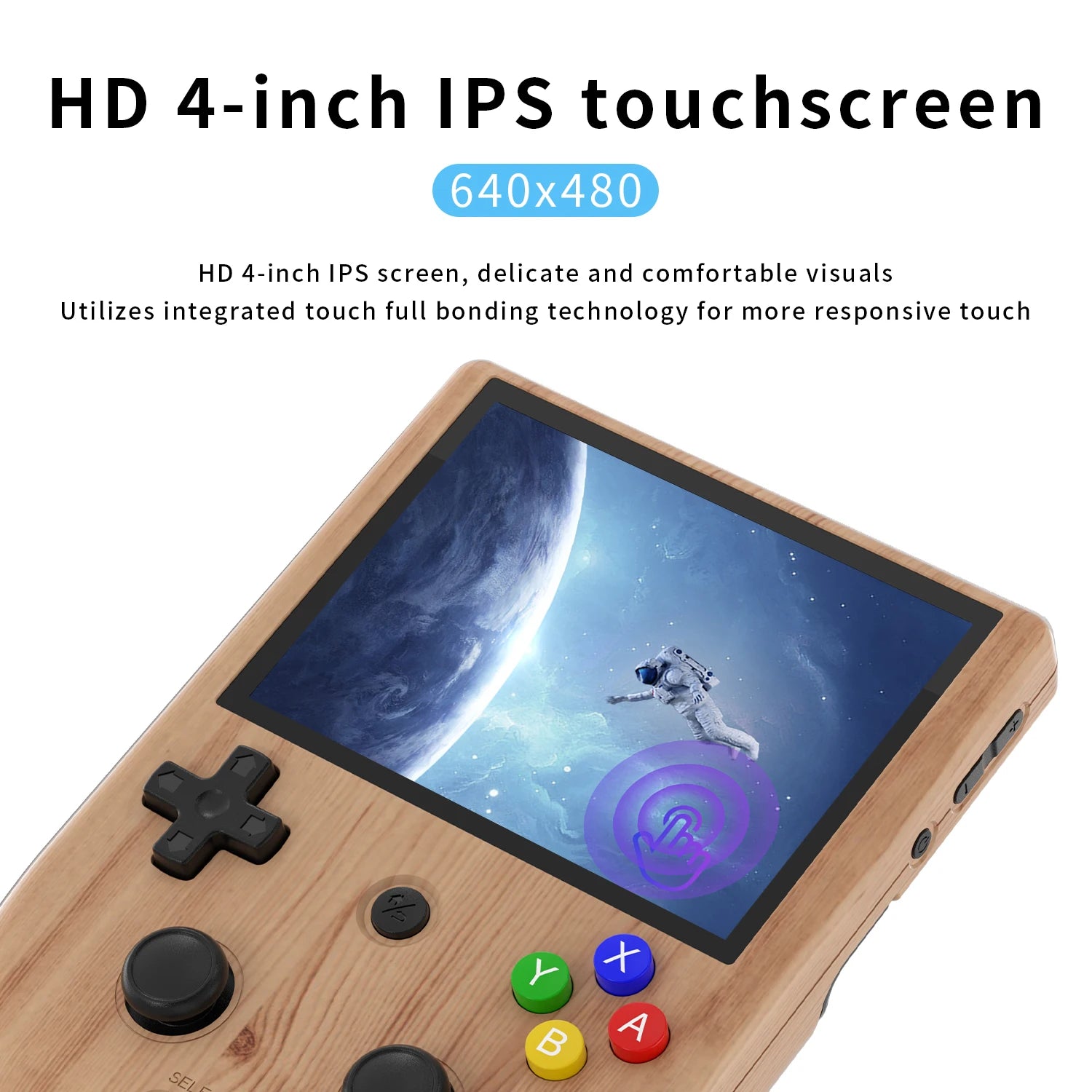 ANBERNIC RG405V Video Handheld Game Console – 4" IPS HD Touch Screen, Android 12 System, T618 64-bit, WiFi, Portable Retro Game Player 