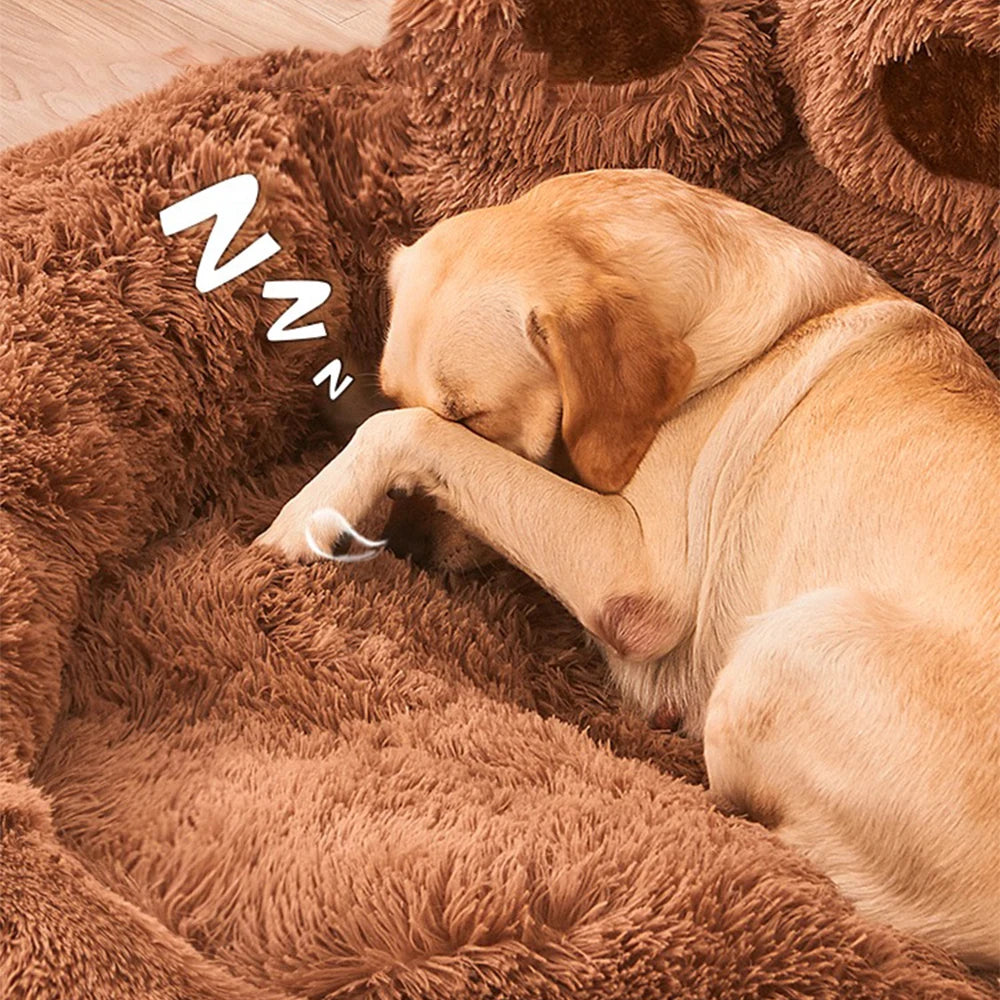 Pet Dog Sofa Beds for Small Dogs Warm Accessories Large Dog Bed Mat Pets Kennel Washable Plush Medium Basket Puppy Cats Supplies 