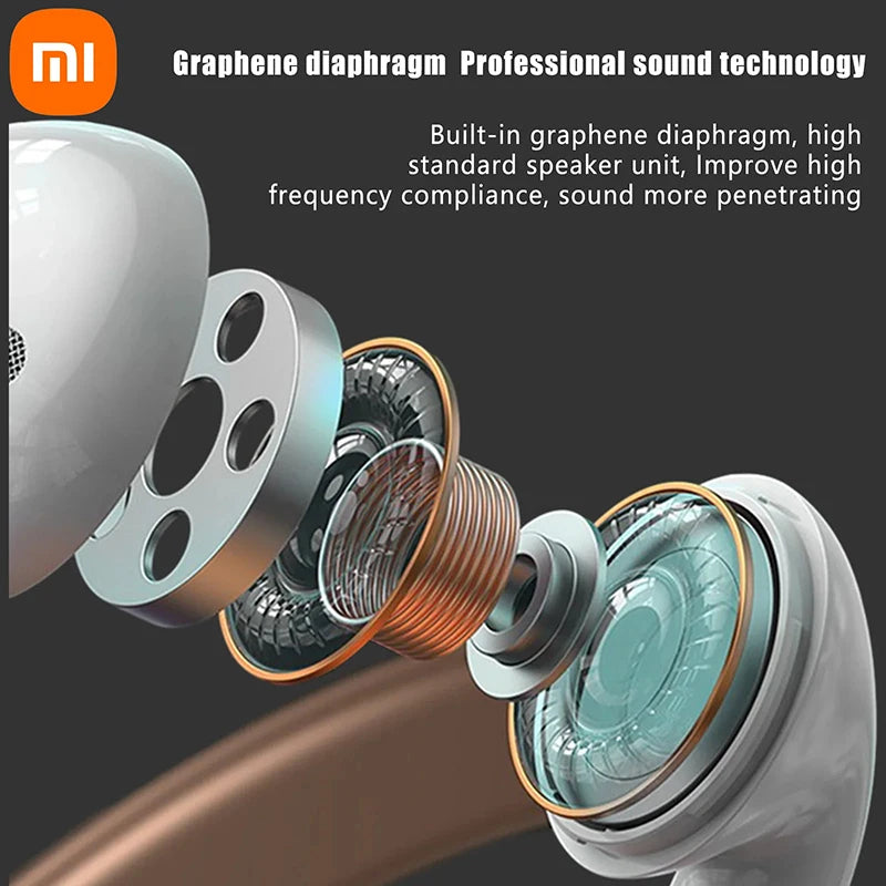 Xiaomi AP05 True Wireless Earphone Buds5 – HiFi Stereo Sound Bluetooth 5.3 Headphones, MIJIA Sport Earbuds with Mic for Android & iOS 