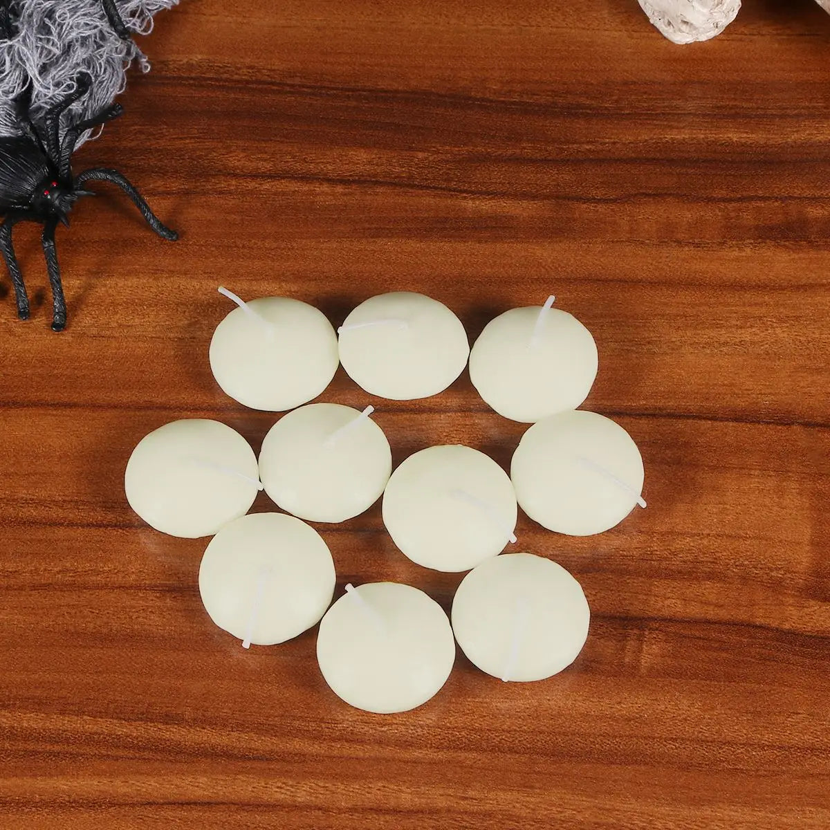 50Pcs Wedding Supplies Mini Decorations Romantic Party Candlesation for Event New Year Christmas Decorations