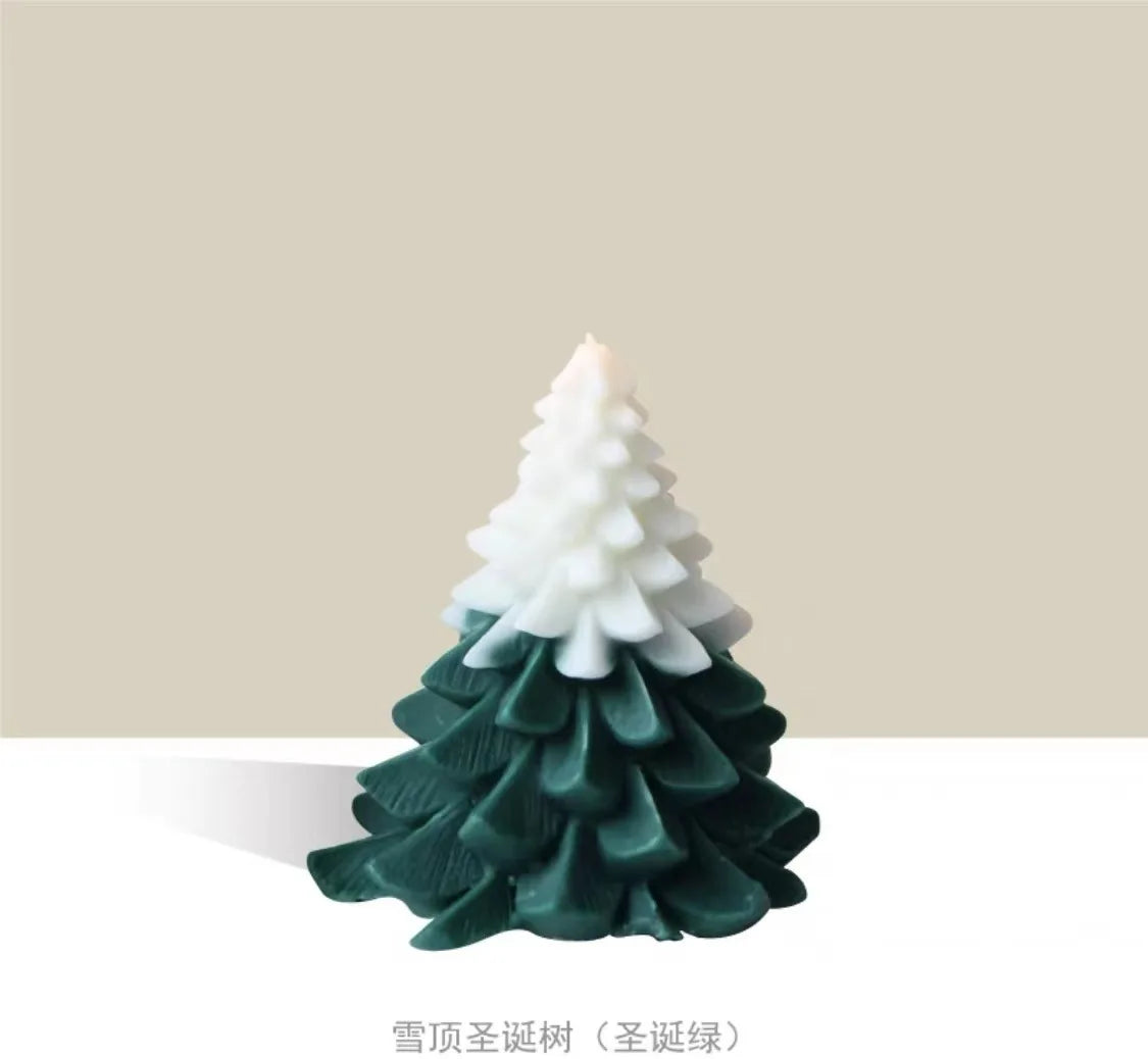 Creative Christmas Tree Atmosphere Decoration with Hand Gift DIY Handmade Christmas Aromatherapy Candles