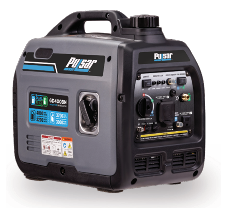Pulsar Products GX400BN Dual Fuel 4000W Inverter Generator with CO ALART 