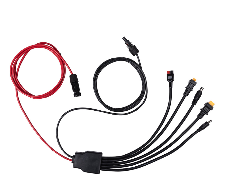 Renogy 8FT 14AWG 5 to 1 Solar Adapter Cable 