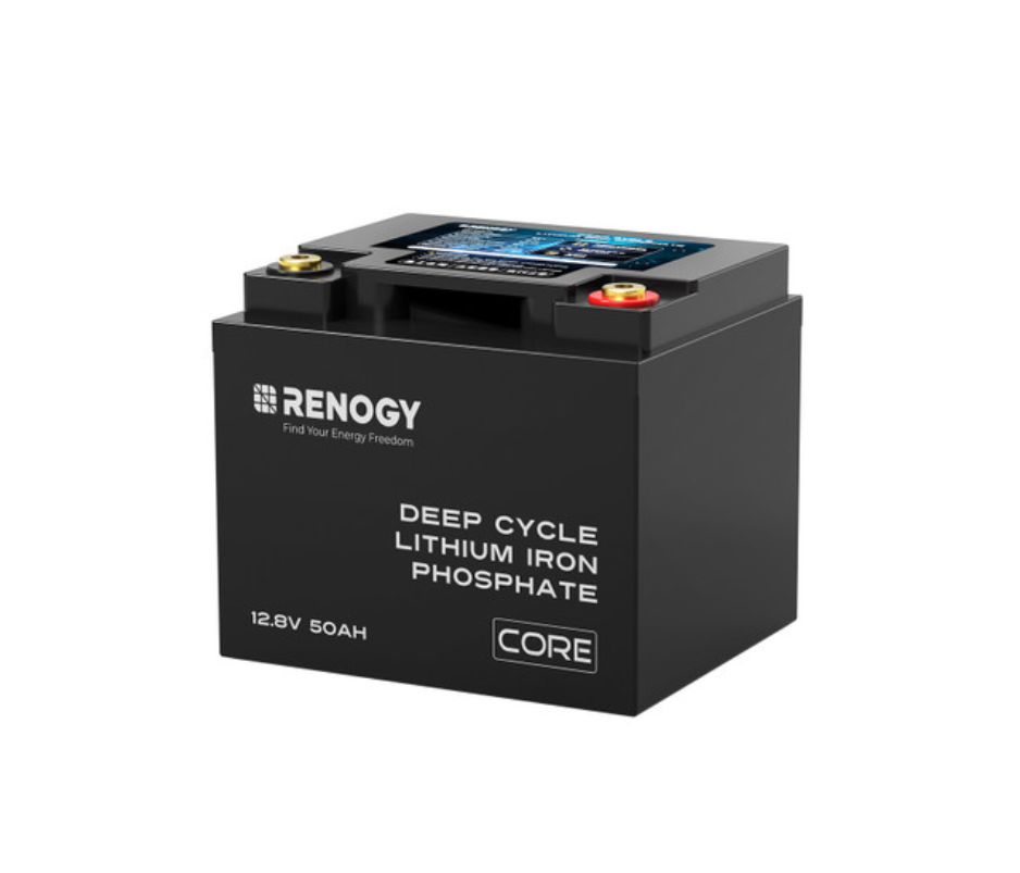 Core- 12V 50Ah Deep Cycle Lithium Iron Phosphate Battery 