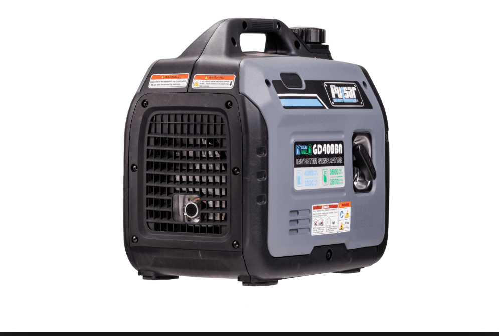 Pulsar Products GD400BN 4000W Portable Super-quiet Dual Fuel & Parallel Capability RV-Ready CARB Compliant 