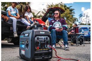 Pulsar Products GX400BN Dual Fuel 4000W Inverter Generator with CO ALART 