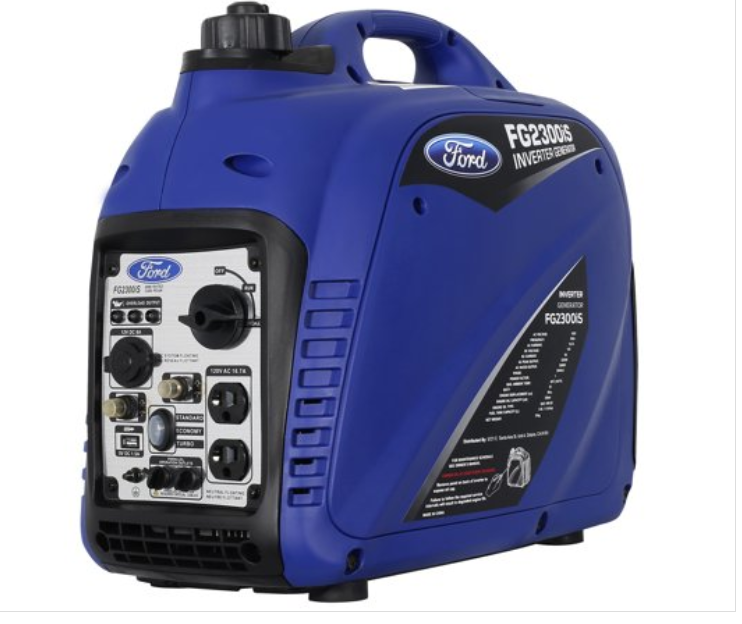 Ford Gas-Powered 2500W Peak Petrol Inverter Generator 