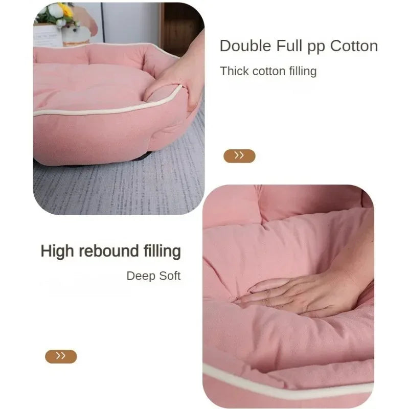 Dog Sofa Big Bed Pets Dogs Accessories Small Breeds Accessory Bedding Pet Supplies Cushions Mat Bad Blanket Cushion Fluffy Puppy 