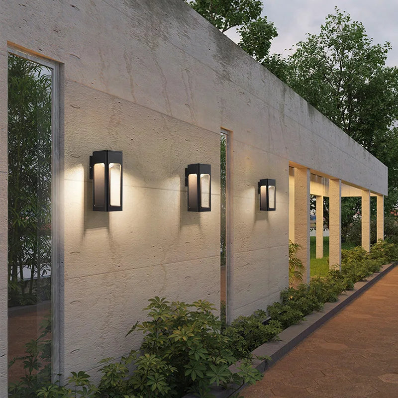 Outdoor Wall Lamp – IP54 Waterproof Retro Design for Balcony, Terrace, Entrance, Courtyard, Garden, and Farmhouse Lighting 