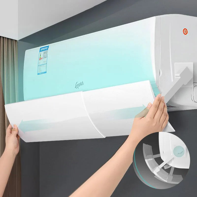 Air Conditioning Windshield – Scalable Hanging-Type, Anti-Direct Blowing Air Deflector, Household Air Conditioning Baffle 