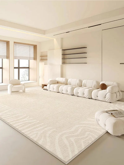 Cream Style Living Room Carpets Large Area Luxury Carpet Soft Comfortable Bedroom Bedside Rugs Cloakroom Decorative Carpet Ковер 