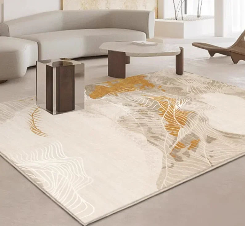 Carpet living room 2024 new high-end modern minimalist carpet 
