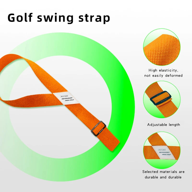 Golf Swing Training Aid - Golf Swing Trainer Strap for Men, Women, and Teenagers