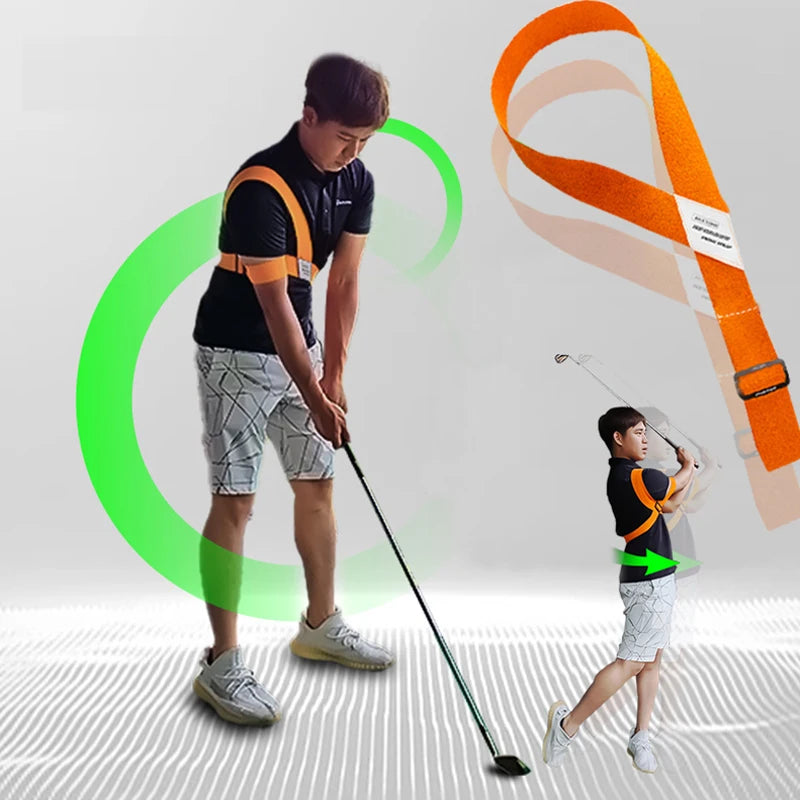 Golf Swing Training Aid - Golf Swing Trainer Strap for Men, Women, and Teenagers