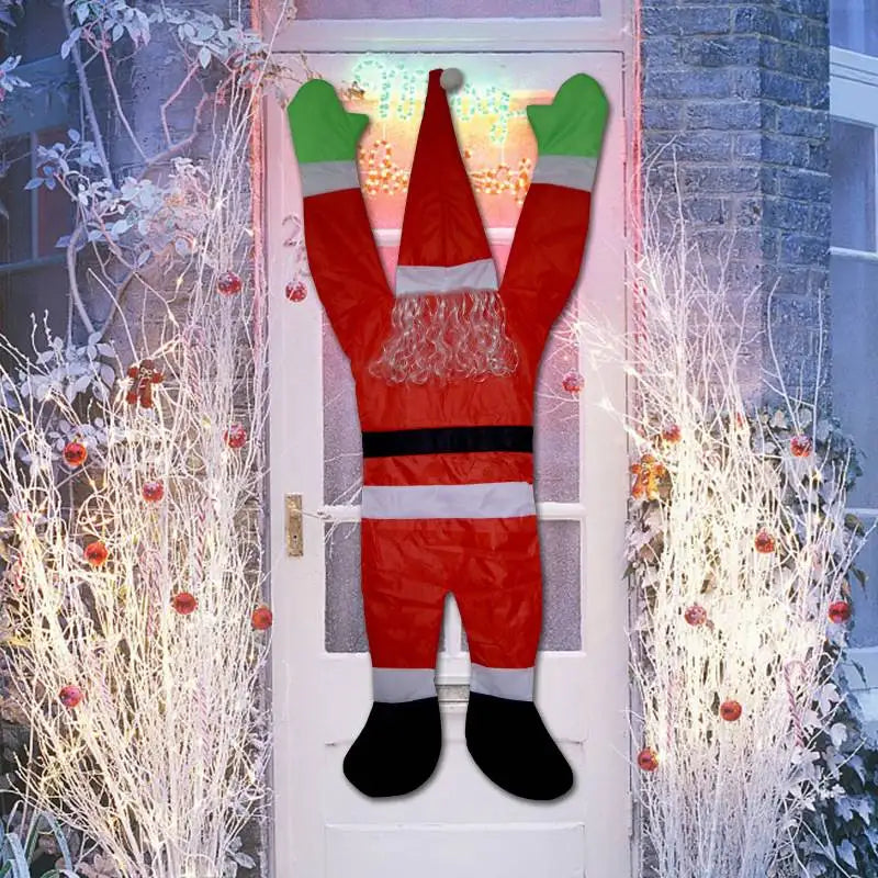 Santa Claus Decoration Santa Climbing Window Door Christmas Props New Year Hanger Decoration Christmas Toys