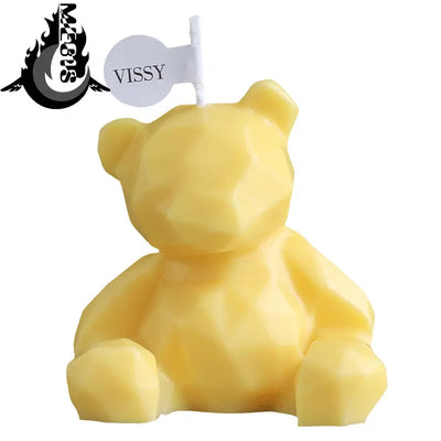 Wholesale Korea Cute Bear Candle Fragrance Scented Candle Handmade DIY Home Decoration Ornaments Souvenir Christmas wholesale 