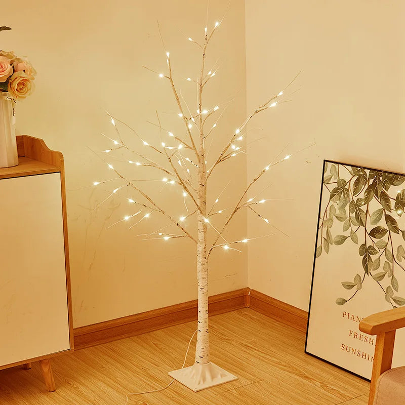 Christmas Tree LED New Year DIY Xmas Party Decorations Decorative Lights Easter Indoor Event Scene Atmosphere Glow Trees Gift