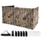 See-Through Hunting Blind Panel with Dog Door Pop up Waterflow Blind for 1-3 People