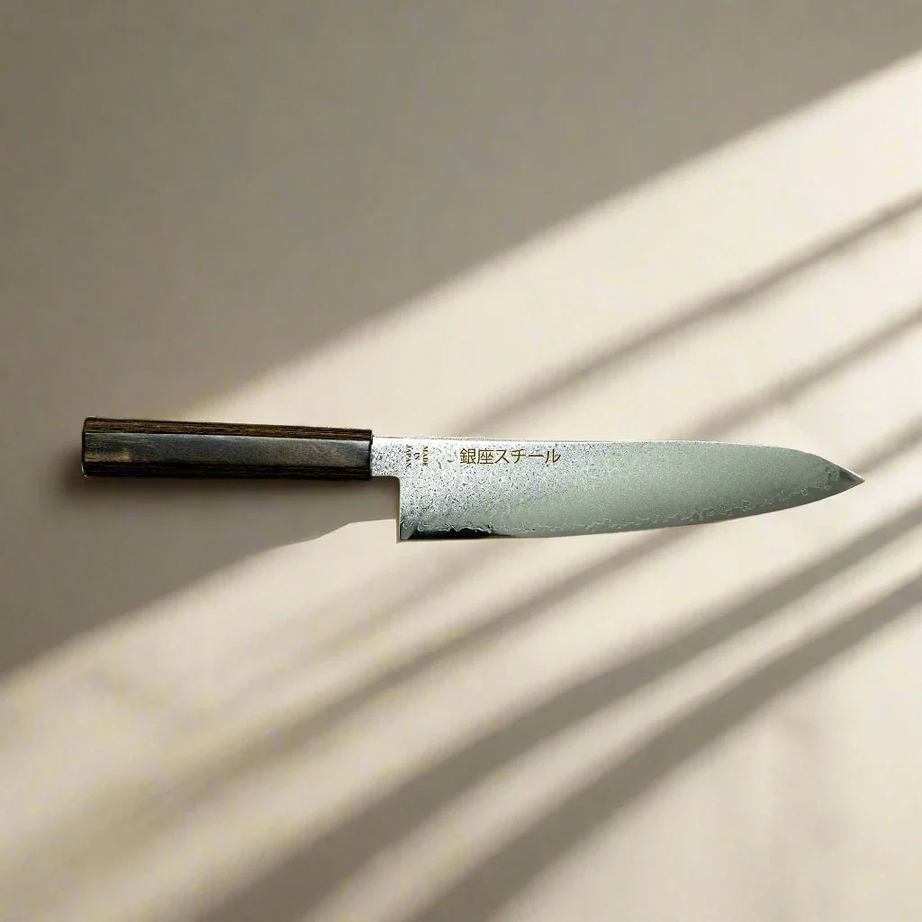 Seiryū (青龍) Series - Gyuto Knife 210mm VG10 Damascus steel 