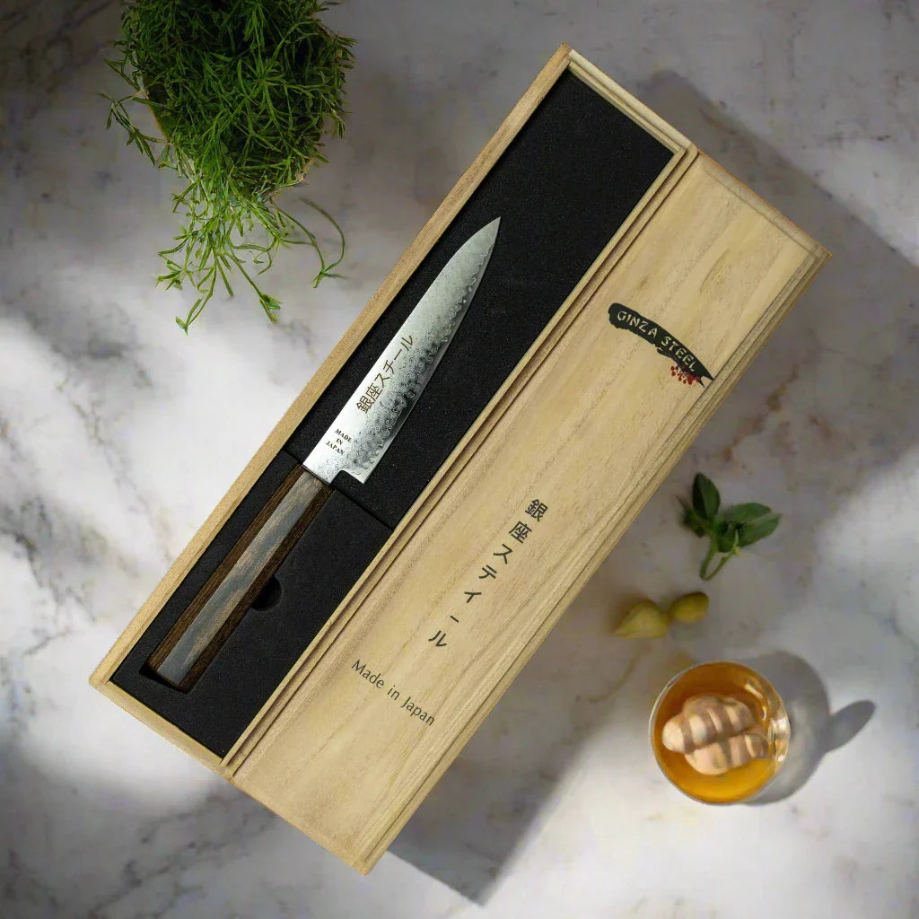 Seiryū (青龍) Series - Petty Knife 150mm VG10 Damascus steel 