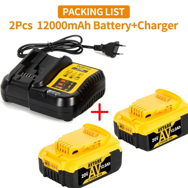 20V 6Ah MAX Lithium Battery â€“ Replacement for DeWalt DCB184, DCB181, DCB182, DCB200, 20V, 6A, 8A, 12A, 18VÂ 