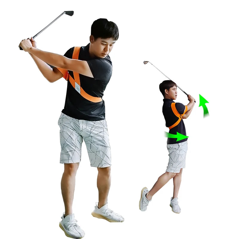 Golf Swing Training Aid - Golf Swing Trainer Strap for Men, Women, and Teenagers